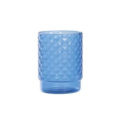 45 cl - Zafferano Isolano Bicchiere Acqua Impilabile In Vetro Borosilicato Set 4 Pz