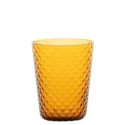 33 cl - Zafferano Isolano Bicchiere Acqua in Vetro - Set 6 Pezzi