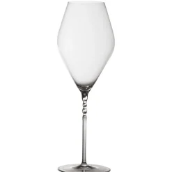 45 cl - Zafferano Jcl Calice Flute Gambo a Spirale in Vetro - Set 2 Pezzi
