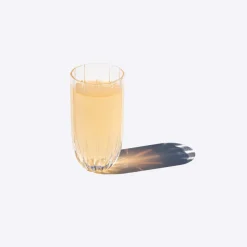 40 cl - Zafferano Margherita Bicchiere Bibita In Vetro - Set 4 Pz