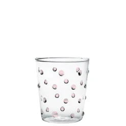 45 cl - Zafferano Party Bicchiere Bibita Pallini Colorati in Vetro Borosilicato - Set 6 Pezzi