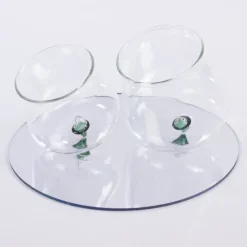 40 cl - Zafferano Pirolo Bicchiere Acqua Punta in Vetro Borosilicato - Set 6 Pezzi