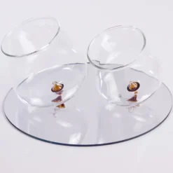 40 cl - Zafferano Pirolo Bicchiere Acqua Punta in Vetro Borosilicato - Set 6 Pezzi