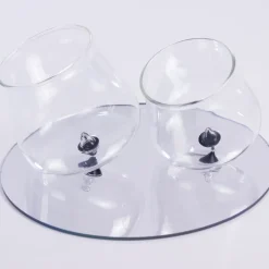 40 cl - Zafferano Pirolo Bicchiere Acqua Punta in Vetro Borosilicato - Set 6 Pezzi