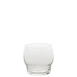 45 cl - Zafferano Righe Bicchiere Bibita In Vetro - Set 4 Pz