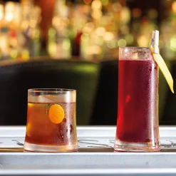 37.5 cl - Zafferano Sam Bicchiere Cocktail Highball In Vetro Set 4 Pz