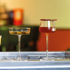 15 cl - Zafferano Sam Calice Cocktail Nick & Nora In Vetro Set 4 Pz