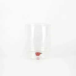 35 cl - Zafferano Teca Frutta Bicchiere Acqua In Vetro Set 6 Pz