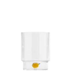 35 cl - Zafferano Teca Frutta Bicchiere Acqua In Vetro Set 6 Pz