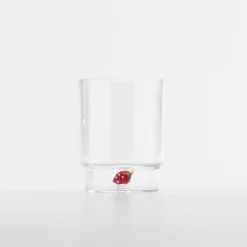 35 cl - Zafferano Teca Frutta Bicchiere Acqua In Vetro Set 6 Pz