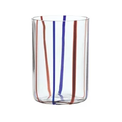 35 cl - Zafferano Tirache Bicchiere Acqua in Vetro Borosilicato - Set 6 Pezzi
