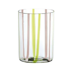 35 cl - Zafferano Tirache Bicchiere Acqua in Vetro Borosilicato - Set 6 Pezzi