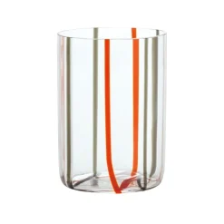 35 cl - Zafferano Tirache Bicchiere Acqua in Vetro Borosilicato - Set 6 Pezzi