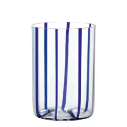 35 cl - Zafferano Tirache Bicchiere Acqua in Vetro Borosilicato - Set 6 Pezzi