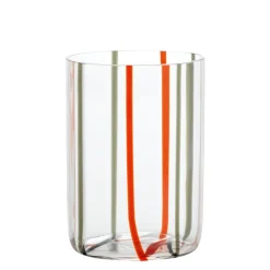 35 cl - Zafferano Tirache Bicchiere Acqua in Vetro Borosilicato - Set 6 Pezzi