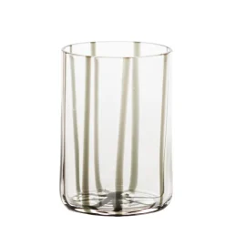 35 cl - Zafferano Tirache Bicchiere Acqua in Vetro Borosilicato - Set 6 Pezzi