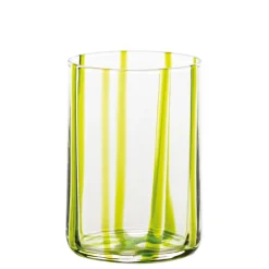 35 cl - Zafferano Tirache Bicchiere Acqua in Vetro Borosilicato - Set 6 Pezzi