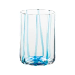 35 cl - Zafferano Tirache Bicchiere Acqua in Vetro Borosilicato - Set 6 Pezzi