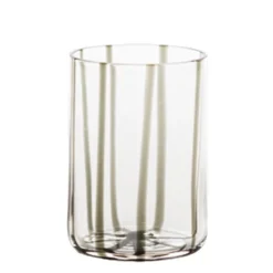 35 cl - Zafferano Tirache Bicchiere Acqua in Vetro Borosilicato - Set 6 Pezzi