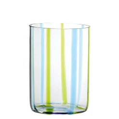 35 cl - Zafferano Tirache Bicchiere Acqua in Vetro Borosilicato - Set 6 Pezzi