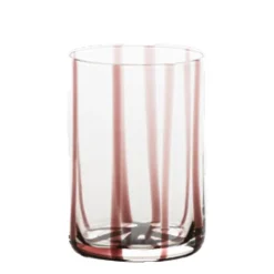 35 cl - Zafferano Tirache Bicchiere Acqua in Vetro Borosilicato - Set 6 Pezzi