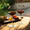 77 cl - Zafferano Ultralight Calice Vino Bianco in Vetro Fatto a Mano - Set 2 Pezzi