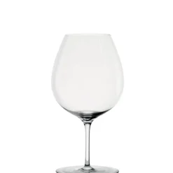 55 cl - Zafferano Ultralight Calice Vino Rosso Mezzo Gambo in Vetro Fatto a Mano - Set 2 Pezzi