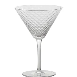 23 cl - Zafferano Veneziano Mixology Bicchiere Martini in Vetro - Set 4 Pezzi