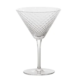 23 cl - Zafferano Veneziano Mixology Bicchiere Martini in Vetro - Set 4 Pezzi