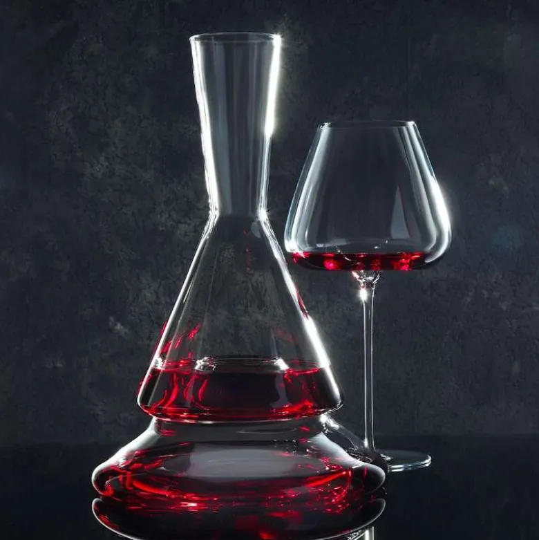 175 cl - Zieher Doppio Decanter in Vetro Borosilicato