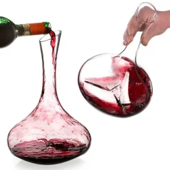 180 cl - Zieher Pebble Caraffa in Vetro Borosilicato