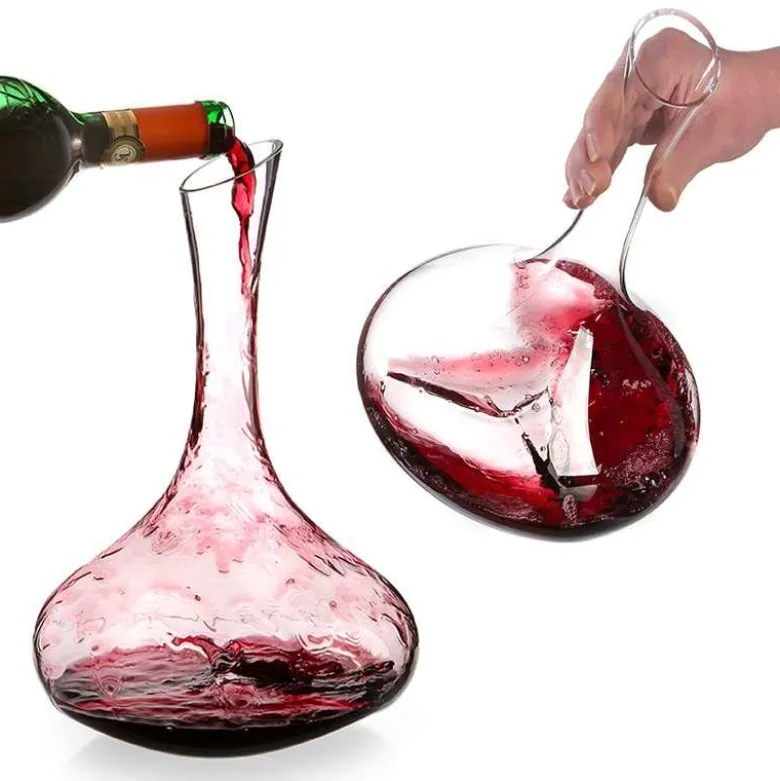 180 cl - Zieher Pebble Caraffa in Vetro Borosilicato