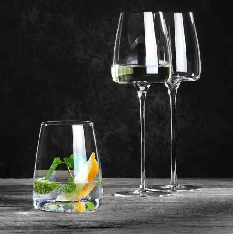 34 cl - Zieher Vision Fresh Calice Vino Bianco in Vetro - Set 2 Pezzi