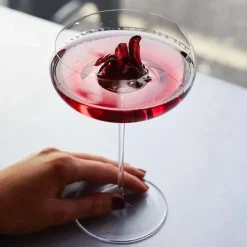 25 cl - Zieher Vision Nostalgic Bicchiere Cocktail in Vetro Soffiato - Set 2 Pezzi