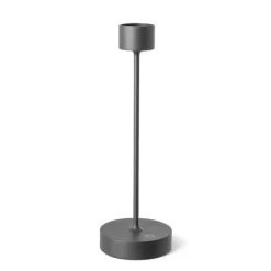 30 cm - Abert Saturno Lampada Da Tavolo Dimmerabile In Alluminio