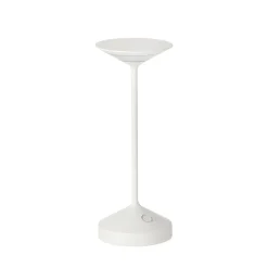 22 cm - Abert Tempo Mini Lampada Da Tavolo Ricaricabile In Alluminio
