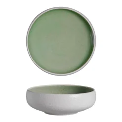 16 cm - Alberoshop Sandy Coppa In Stoneware Set 6 Pz