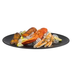 42 cm - Aps Nero Vassoio In Melamina - Set 6 Pz