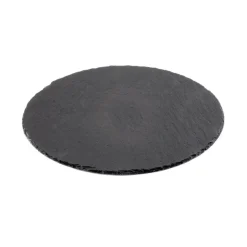 28 cm - Aps Piatto Vassoio Rotondo In Ardesia