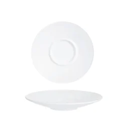 12 cm - Arcoroc Intensity Baril Piattino Tazzina in Vetro Opale - Set 6 Pezzi