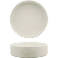 18 cm - Ariane Eclipse Piatto Fondo In Porcellana - Set 3 Pz