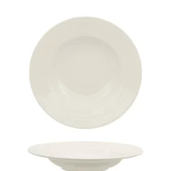 23 cm - Ariane Eclipse Piatto Fondo In Porcellana - Set 12 Pz