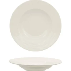 30 cm - Ariane Eclipse Piatto Pasta In Porcellana - Set 6 Pz