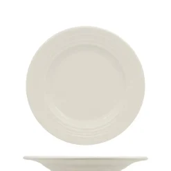 25 cm - Ariane Eclipse Piatto Piano In Porcellana - Set 12 Pz