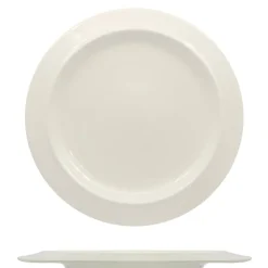 31 cm - Ariane Kama Piatto Piano In Porcellana - Set 6 Pz