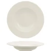 29 cm - Ariane Privilege Piatto Pasta In Porcellana - Set 6 Pz