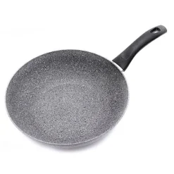 28 cm Ballarini Cortina Granitium Wok Antiaderente In Alluminio