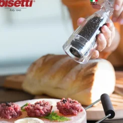 14.5 cm - Bisetti Brescia Macina Pepe Rubinetto In Acrilico