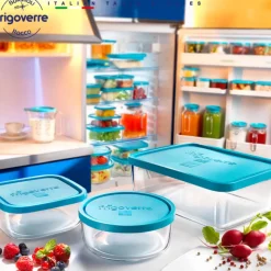 12 cm - Bormioli Rocco Frigoverre Classic Contenitore Per Alimenti