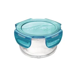 10 cm - Bormioli Rocco Frigoverre Evolution Contenitore Per Alimenti Ermetico In Vetro Temperato